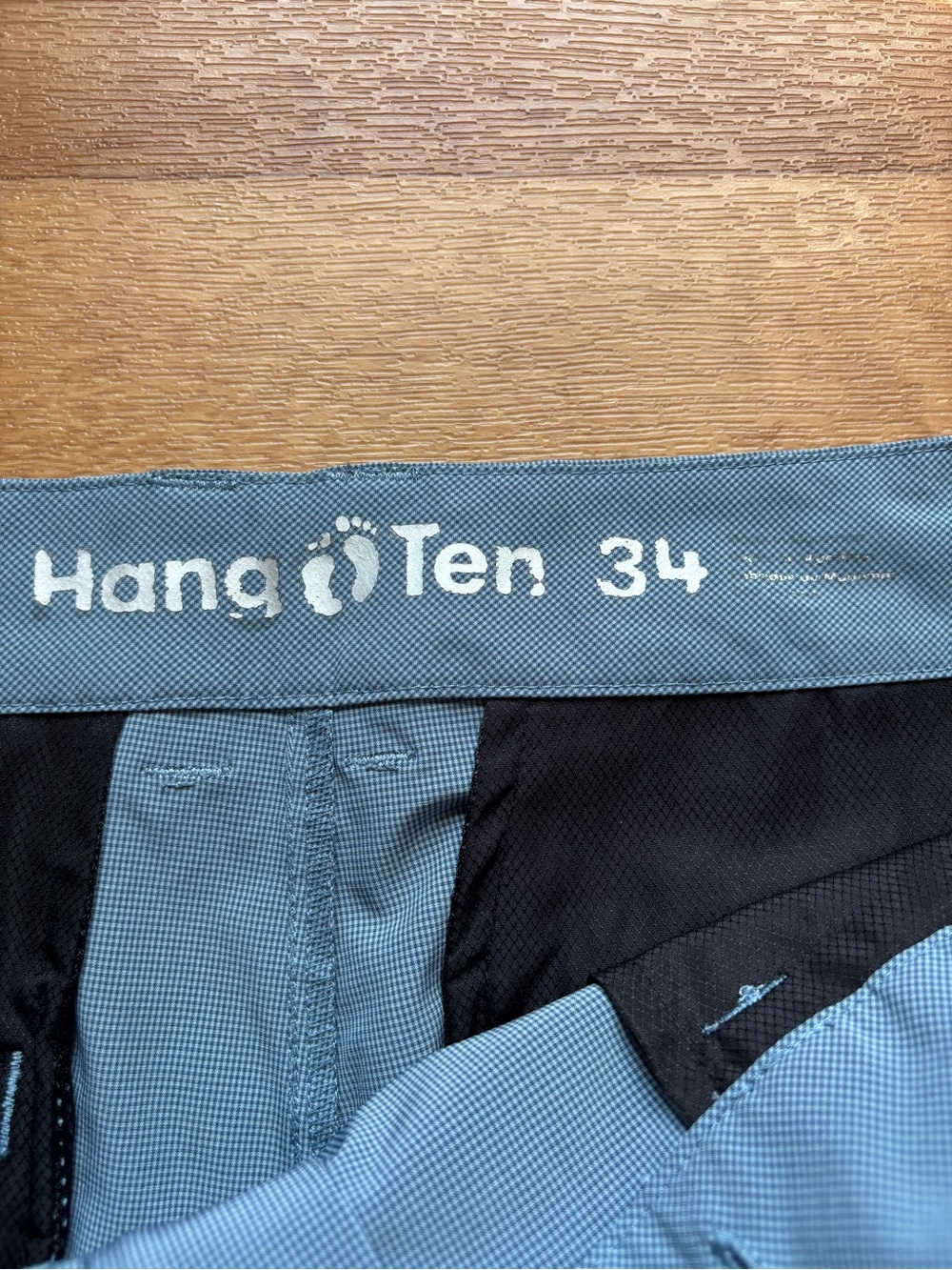 Hang Ten Men's Light Blue Casual Shorts - 34 waist - Picture 4 of 12